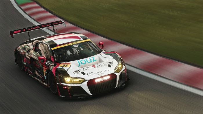 4K Audi R8 GT3 race car in Assetto Corsa