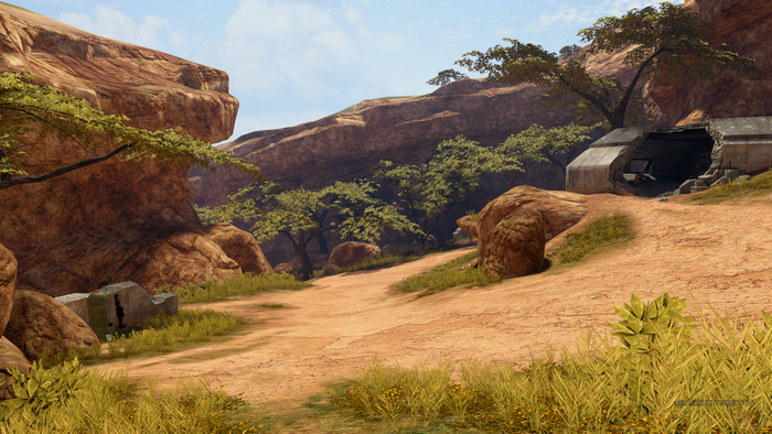 Halo 3 High Ground Multiplayer Map Bunker