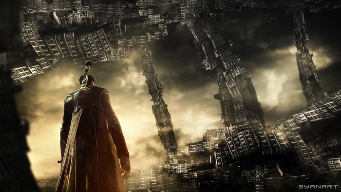 Dante from Devil May Cry in Limbo
