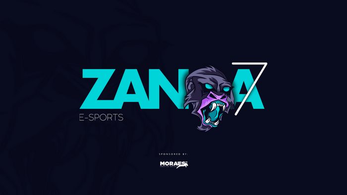 Zanga7 E-Sports logo with gorilla