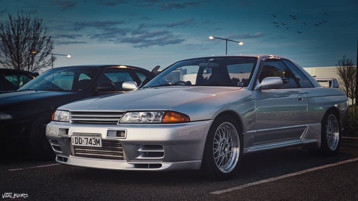 4K Nissan Skyline GT-R R32 JDM sports car