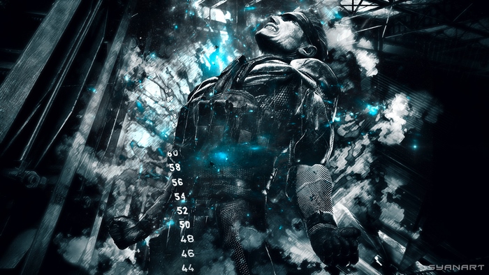 Solid Snake in Metal Gear Solid 4: Guns Of The Patriots