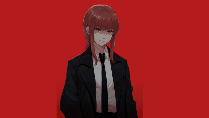 Makima from Chainsaw Man anime artwork