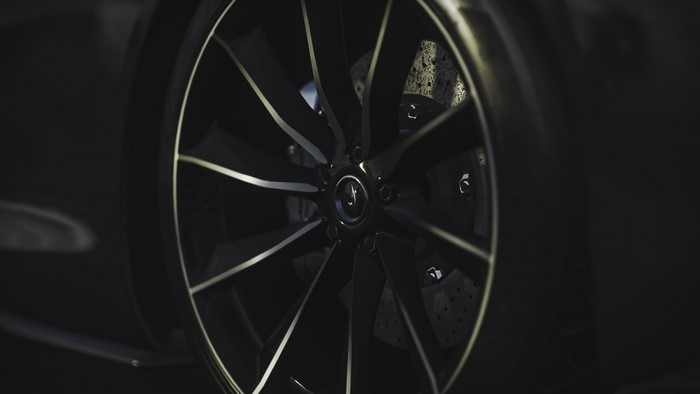 McLaren Speedtail wheel and brake rotor