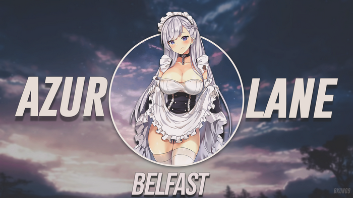 Belfast from Azur Lane