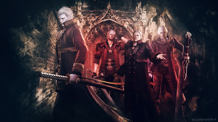 Devil May Cry 4 SE Sparda Family
