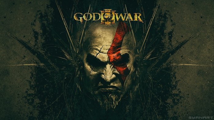 God of War III Kratos Close-up