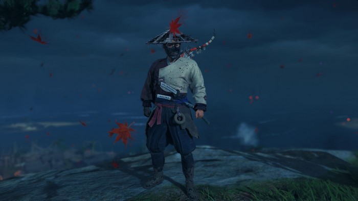 Samurai from Ghost of Tsushima