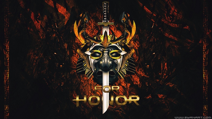 For Honor Samurai Helmet and Katana