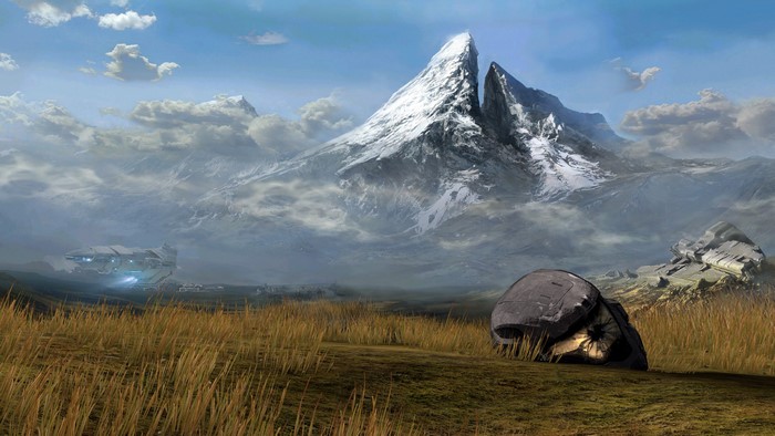Halo Reach video game art