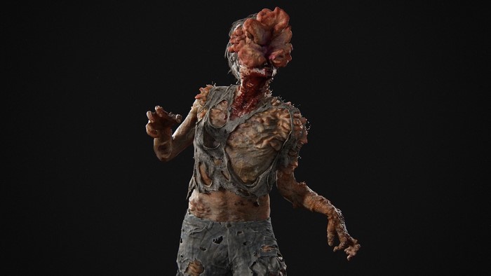 The Last of Us Part II Clicker creature