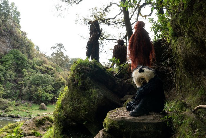 Sweet Tooth characters in a forest