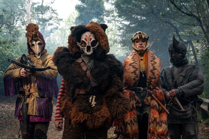 Sweet Tooth characters in a forest
