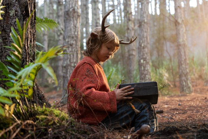 Gus (Sweet Tooth) in a forest