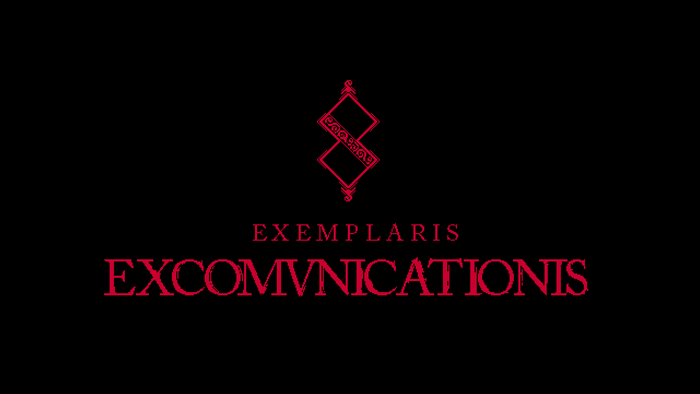 Blasphemous Exemplaris Excommvnications Logo