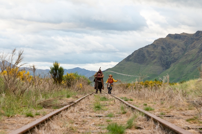 Gus and Tommy Jepperd on Train Tracks