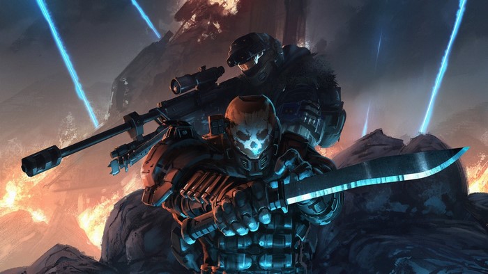 Spartan Emile and Spartan Jun from Halo Reach