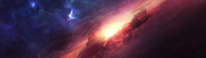 4K Space Art Nebula