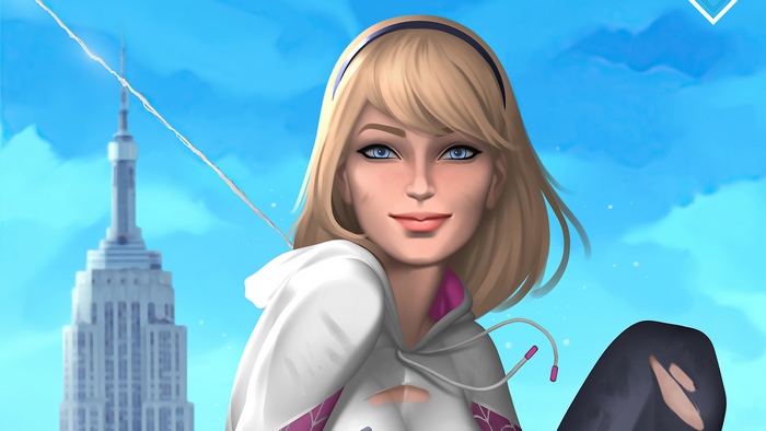 Gwen Stacy 4K Marvel Comics Spider-Gwen