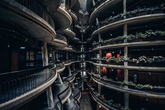 The Interlace building in Singapore
