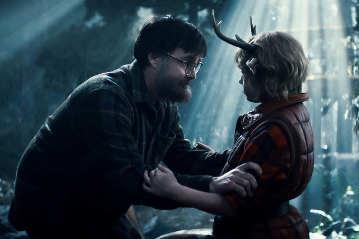 Will Forte and Christian Convery in Sweet Tooth