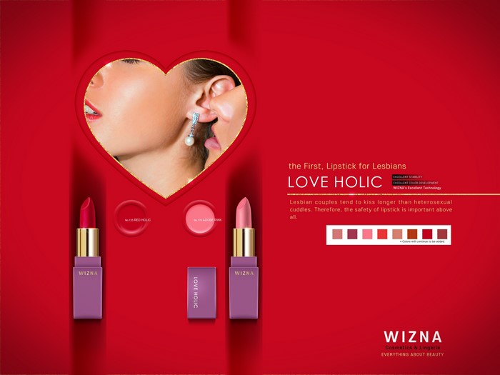 WIZNA LOVE HOLIC Lipstick for Lesbians