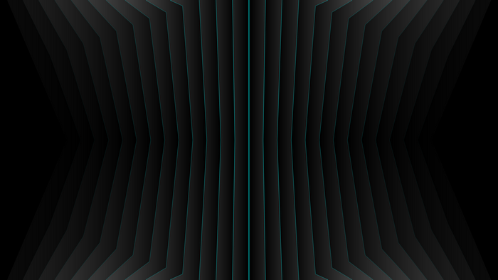 Abstract 3D Artwork with Glowing Lines
