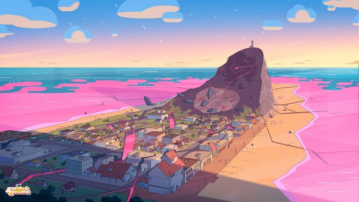 Steven Universe Beach City Landscape