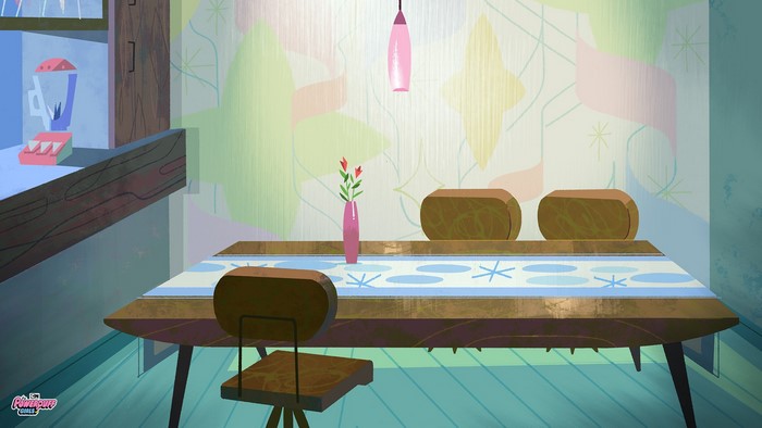 The Powerpuff Girls dining room