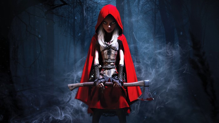 Red Riding Hood with Axe from Dota 2