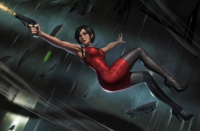 Ada Wong from Resident Evil 2 Remake