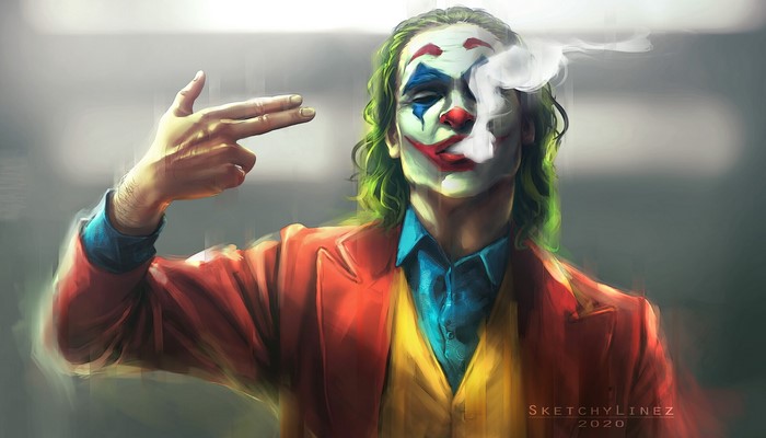 Joker from Joker 2019 Movie Digital Art