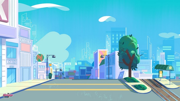 The Powerpuff Girls City Street
