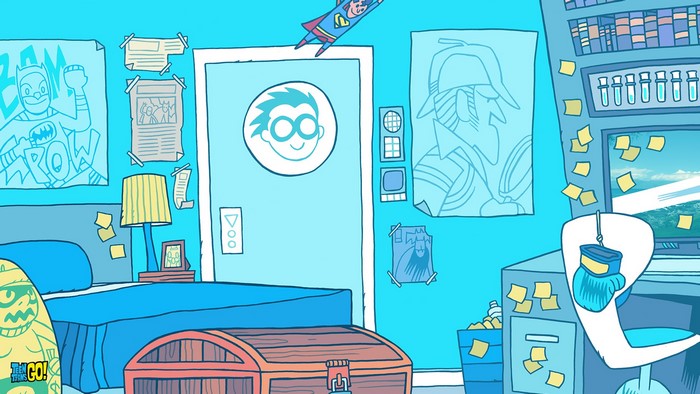 Robin's Room from Teen Titans Go!