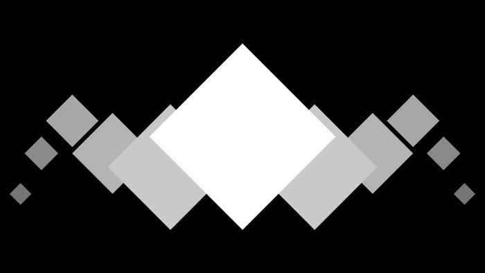 Abstract geometric pattern with diamonds