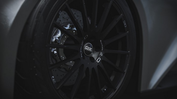 OZ Racing wheel on a car