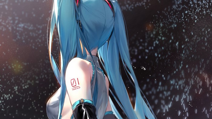 Hatsune Miku from Vocaloid