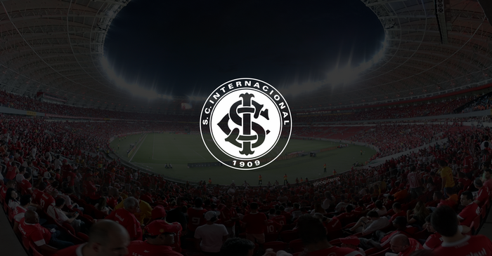 SC Internacional logo in stadium
