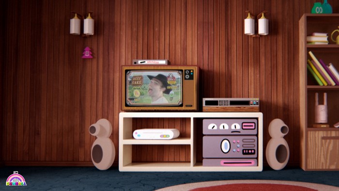 The Amazing World of Gumball TV and Stereo System