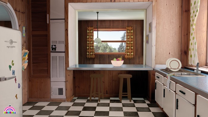 Gumball kitchen scene