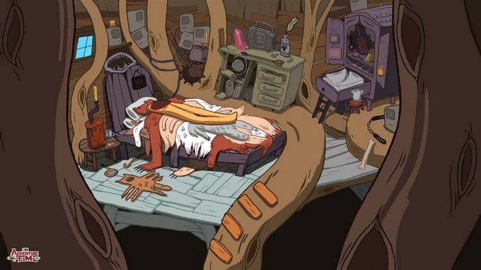 Adventure Time: Jake the Dog's room
