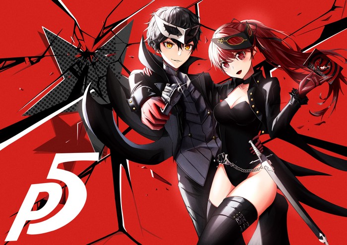 Ren Amamiya and Kasumi Yoshizawa from Persona 5