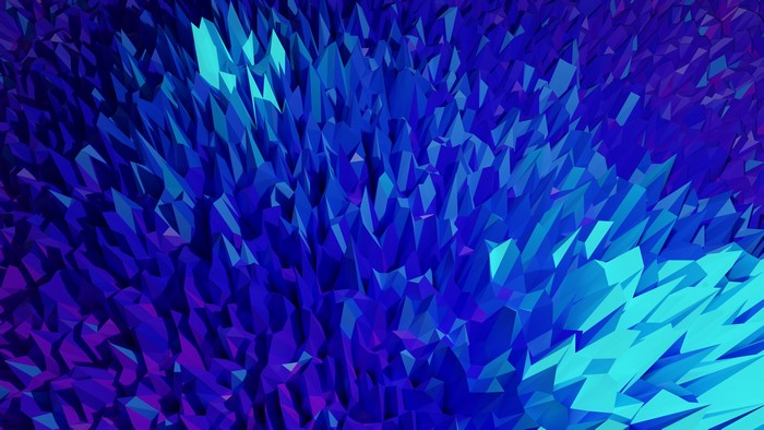 4K Abstract 3D Artwork with Spikes