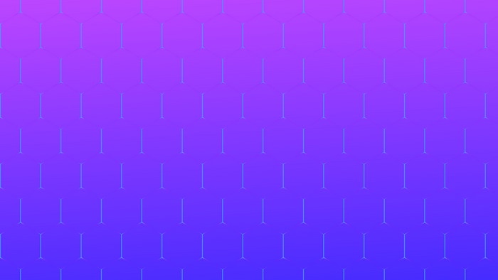 Abstract Hexagon Pattern with Gradient