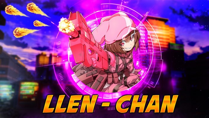 Llen from Sword Art Online Alternative: Gun Gale Online