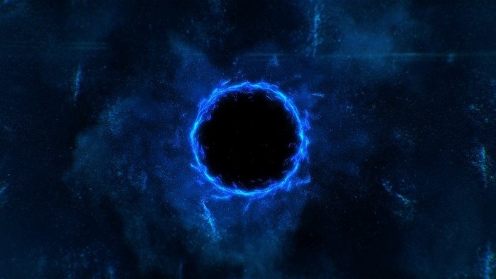 Cosmos Black Hole with Blue Energy