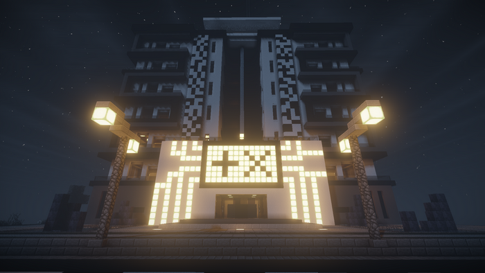 Martin Garrix logo in Minecraft