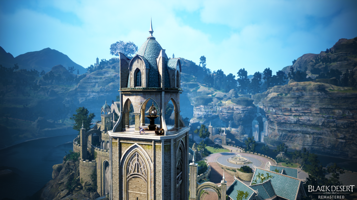 Black Desert Online fantasy city landscape
