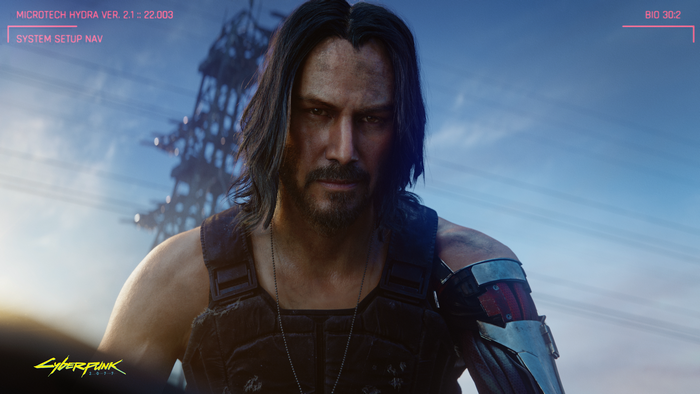 Johnny Silverhand from Cyberpunk 2077