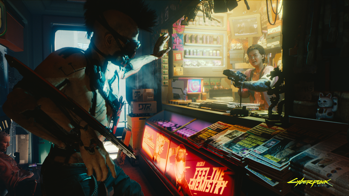 Cyberpunk 2077 video game screenshot
